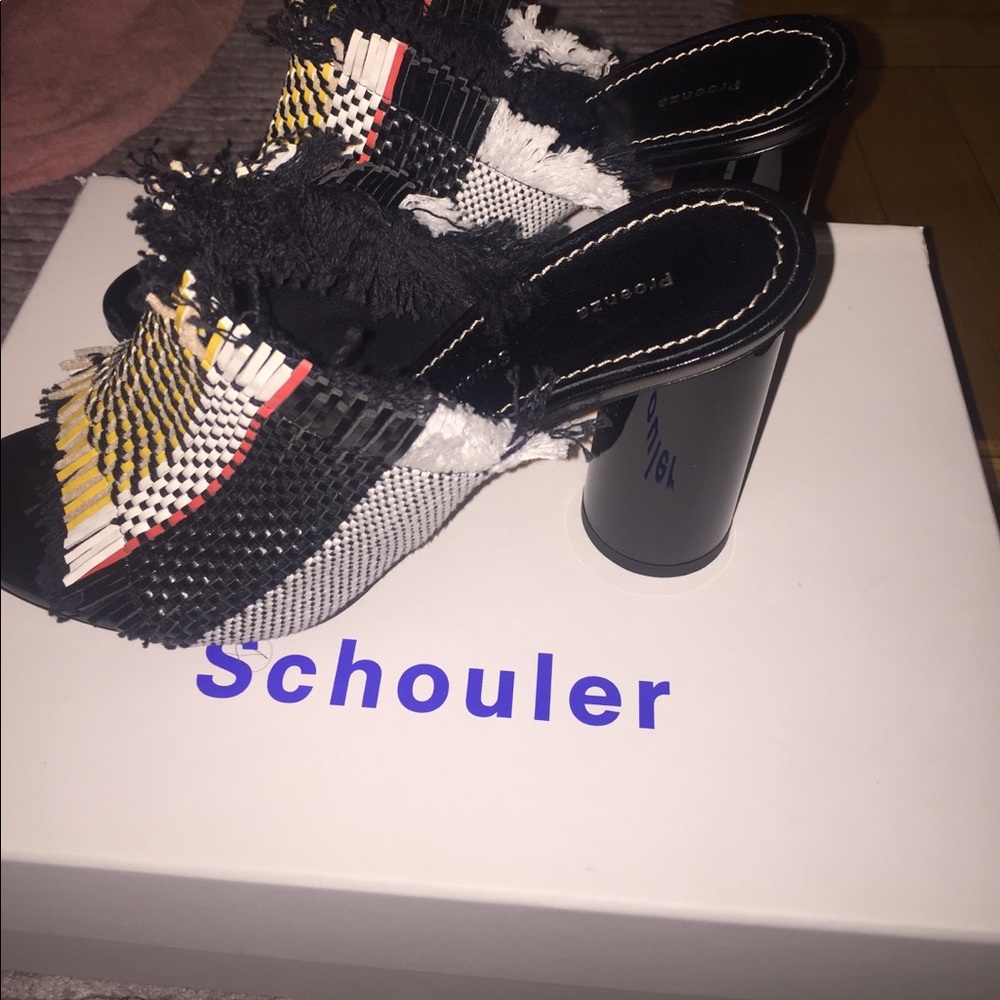 Proenza Schouler woven mules - Picture 2 of 6
