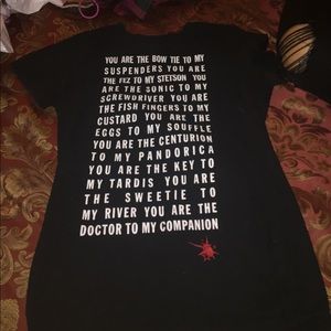 Doctor who shirt