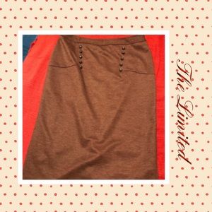 Brown pencil skirt, Limited