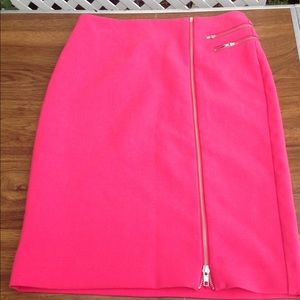 Worthington hot pink pencil skirt