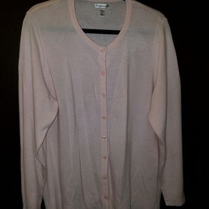 Super soft pale pink cardigan