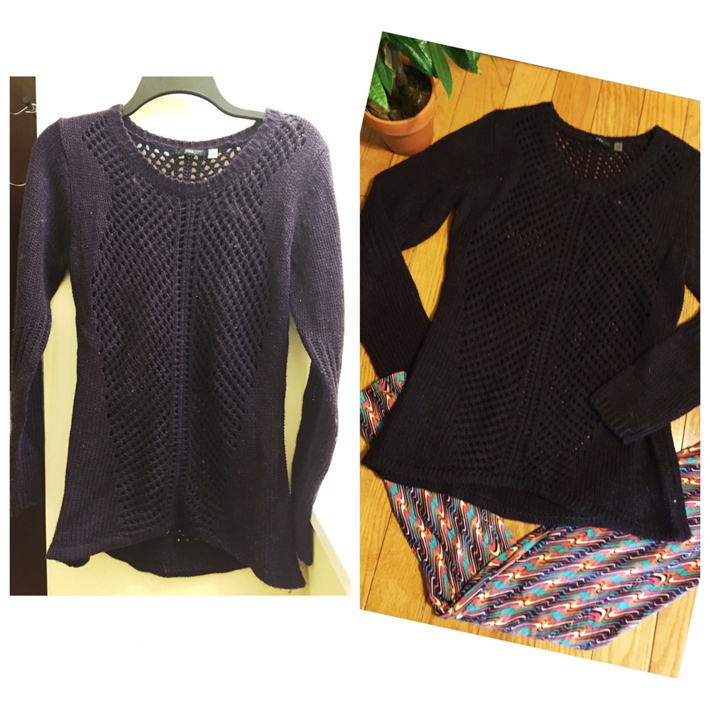 🌿{5 for $25} Open Knit Long Sleeved Sweater