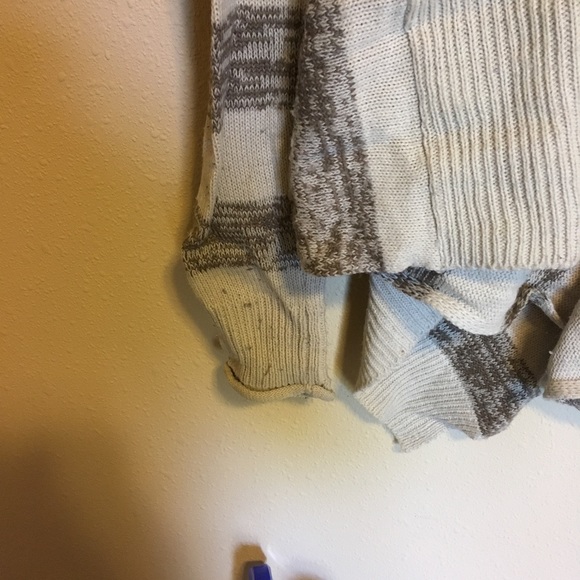 *HOST PICK* Tan/brown striped cardigan with hood - Picture 5 of 5