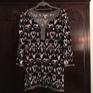 Chicos Ikat Tunic