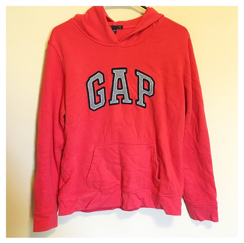 Bright coral GAP hoodie