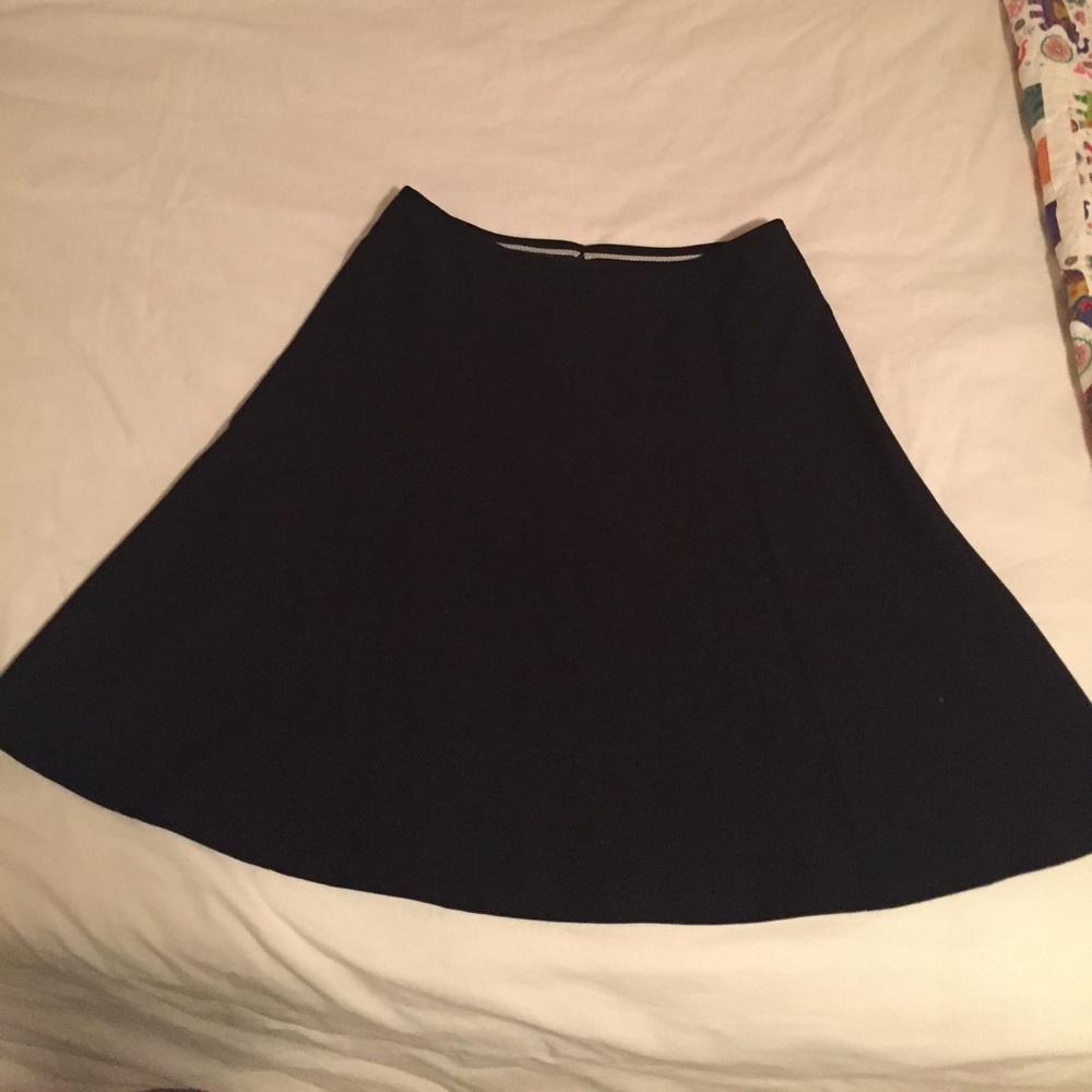 Black high waisted skirt