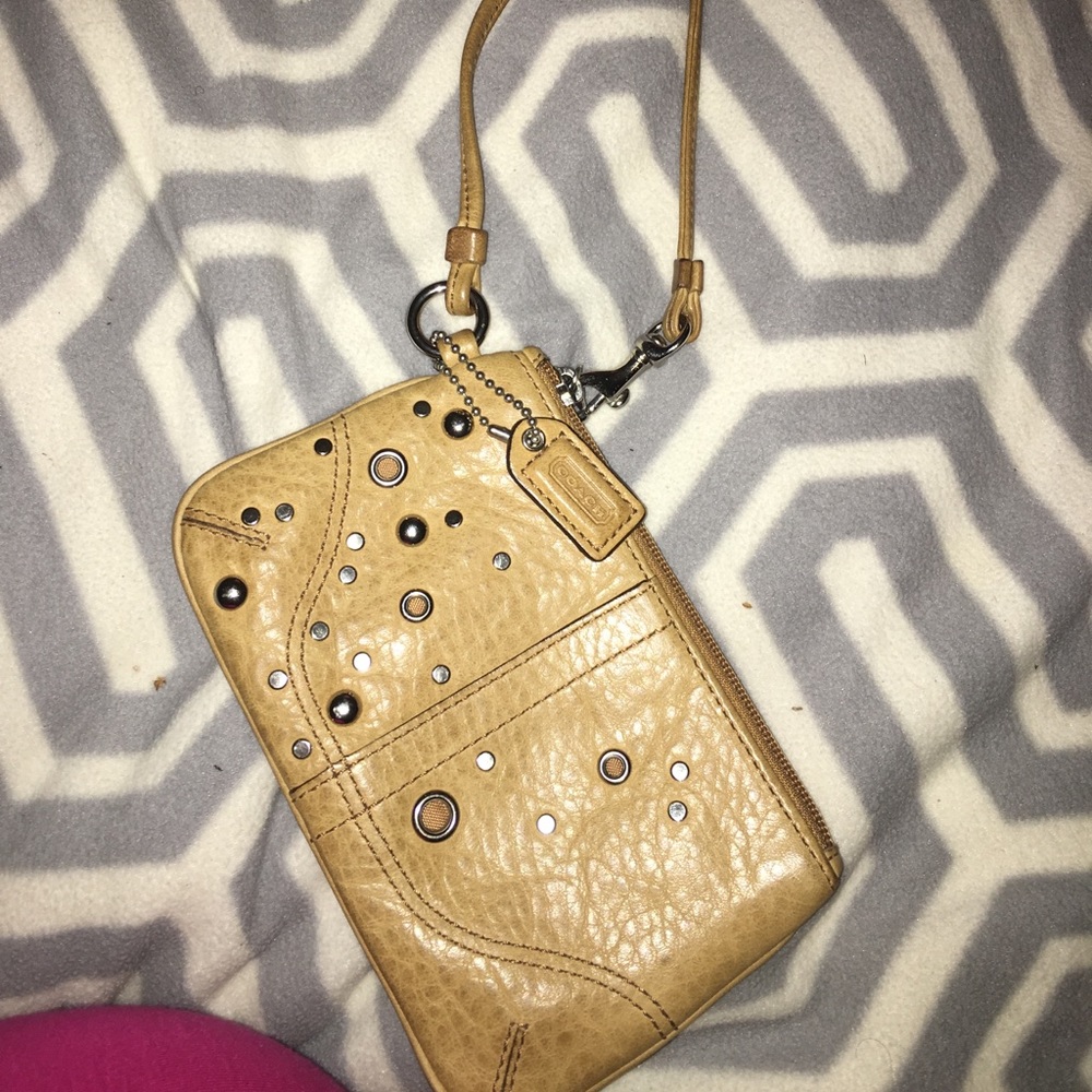 Coach wrist wallet