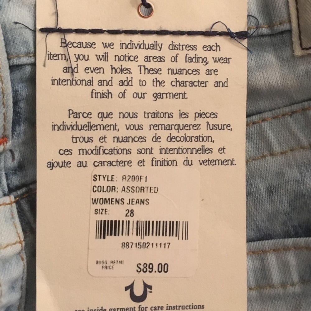 True religion  jeans,