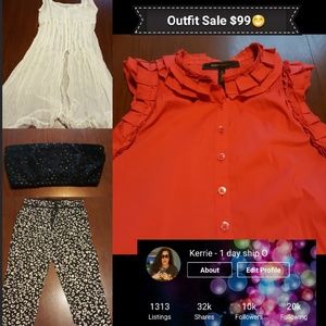 ⚠️outfit sale⚠️ BCBG Walter Baker kimchi hot AM