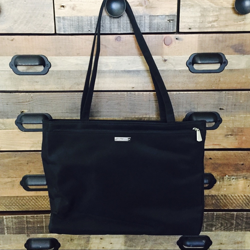 NWOT laptop Black Organizer Bag flashlight & umbrella pouch Business Office