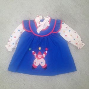 Vintage Circus Birthday Dress