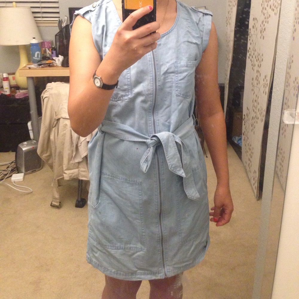 Denim dress xs