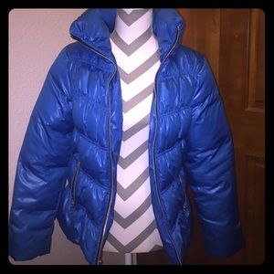 GUESS Chevron Quilted Puffer Jacket