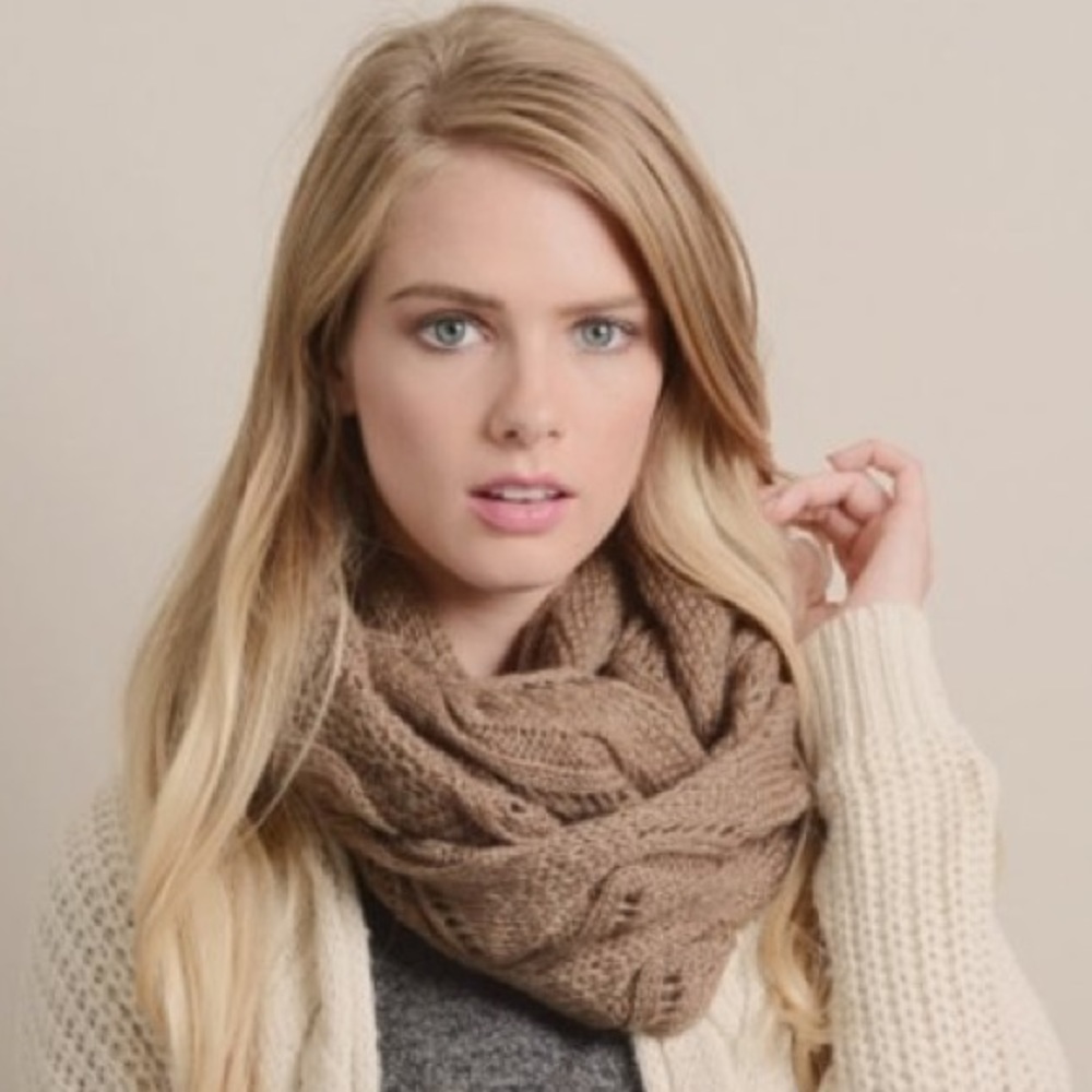 🆕MOCHA Infinity Scarves