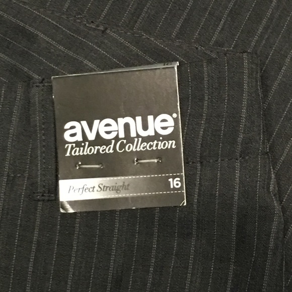 Gray Pinstripe Trousers - Picture 2 of 5