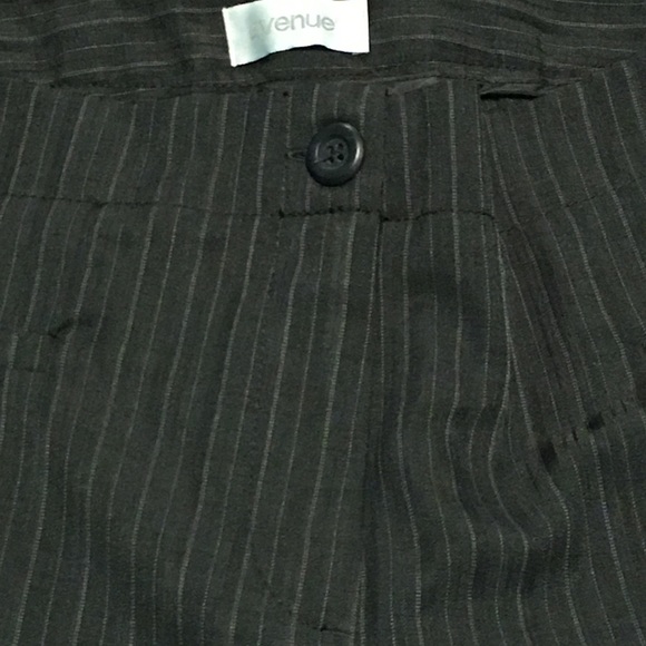 Gray Pinstripe Trousers - Picture 4 of 5