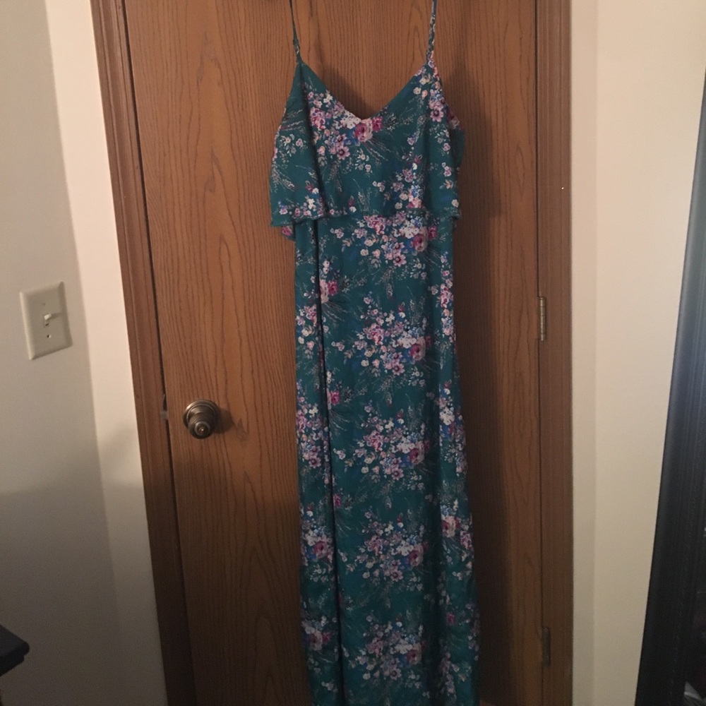 Floral maxi dress