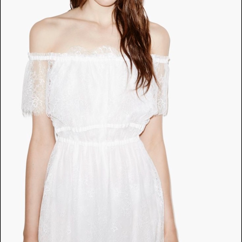 Off the shoulder bohemian Lace dress