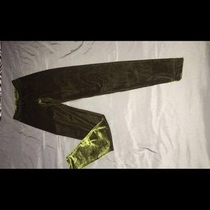 American Apparel velvet Leggings
