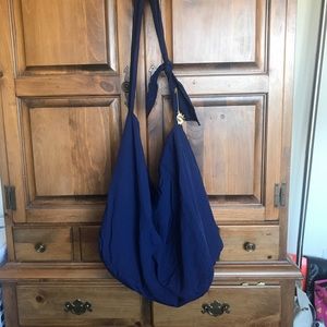 Navy blue big lounge bag