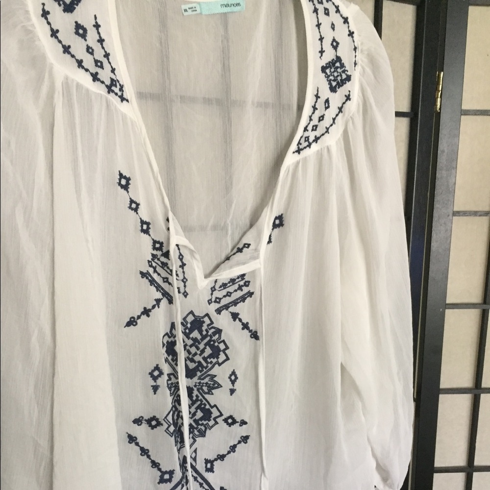 Embroidered Top