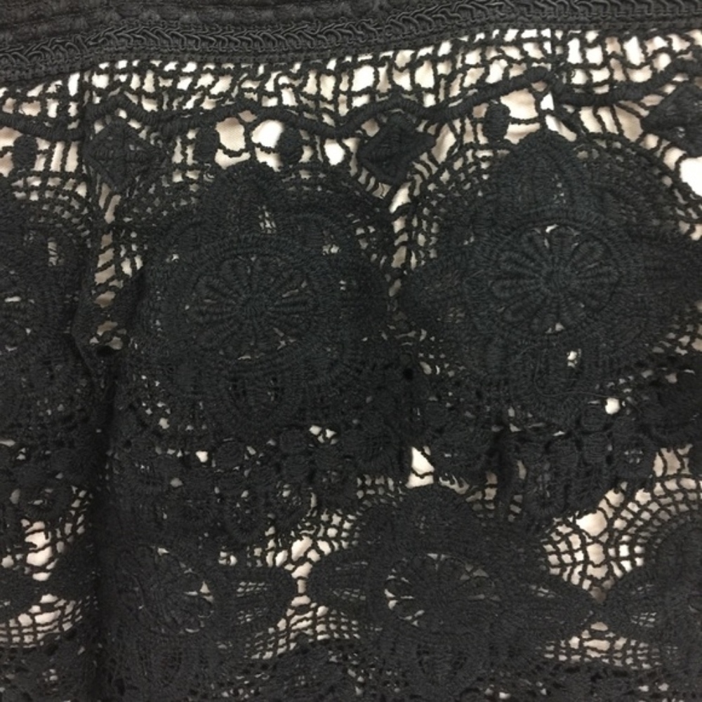 Host Pic Crochet Black Skirt - Picture 2 of 4