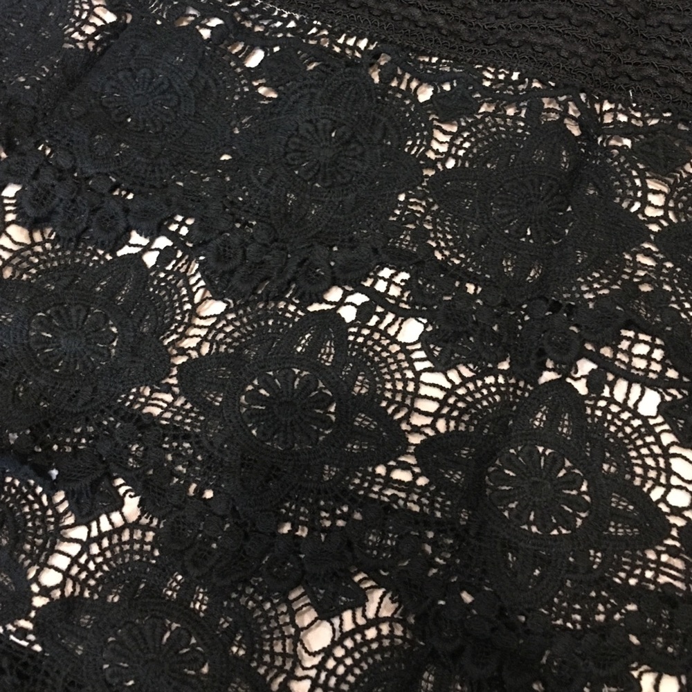 Host Pic Crochet Black Skirt - Picture 3 of 4
