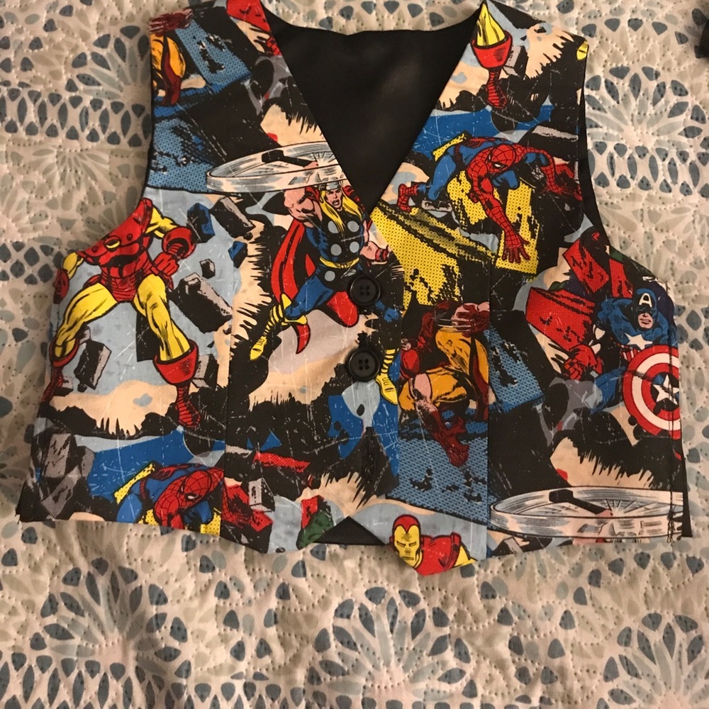 3t custome comic vest