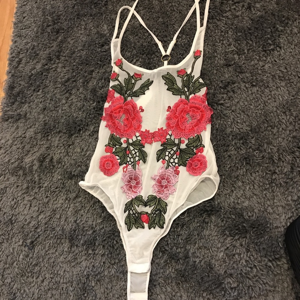 Floral bodysuit