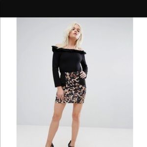 INC Animal Mociac MACYS  Sexy Skirt! SZ L
