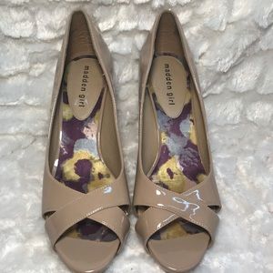 Madden Girl nude high heels