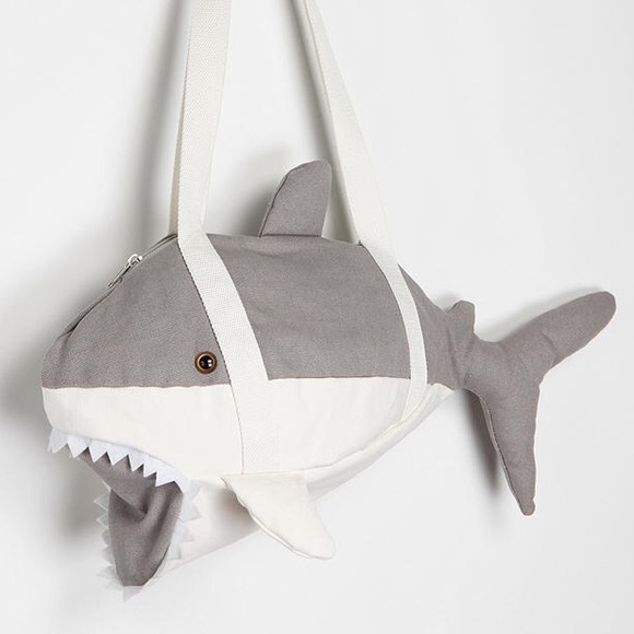 Cooperative Shark Duffle Bag NWOT - Picture 1 of 5