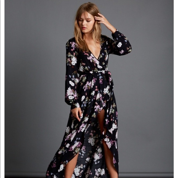 COTTON CANDY LA HOLLYWOOD MAXI FLORAL ROMPER - Picture 3 of 7