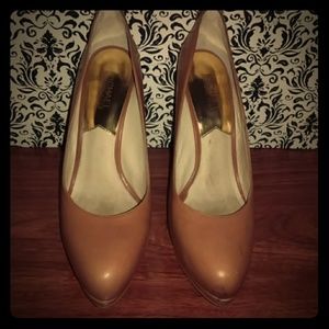 Michael Kors brown high heels