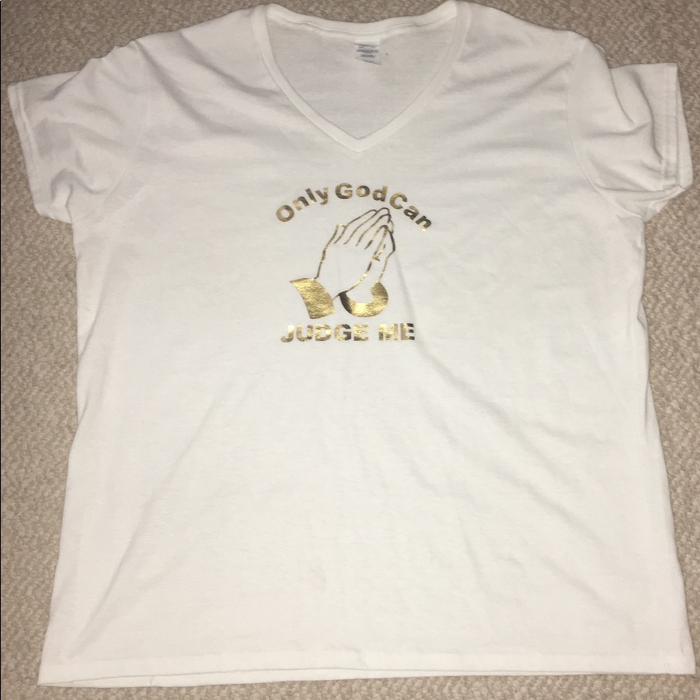 Only God Can Judge Me Expression TShirt