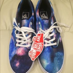 Galaxy Vans shoes brand new