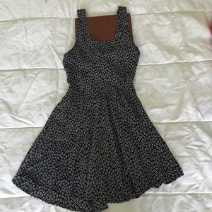 Brandy Melville Floral Cross Back Dress