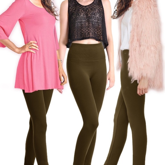 Boutique Fleece lined leggings. More colors. - Picture 7 of 8