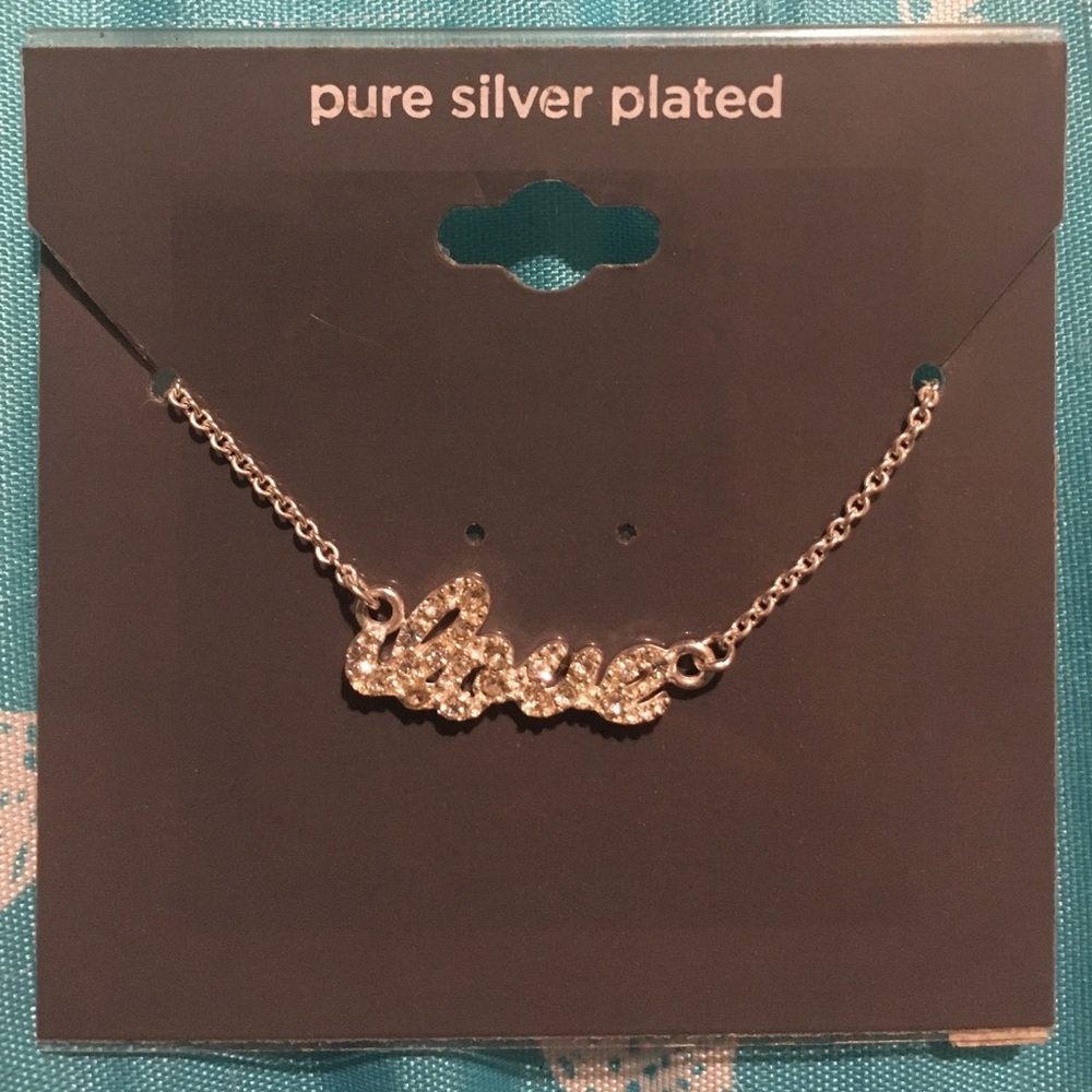 "Love" necklace