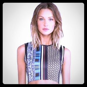 NWOT Clover Canyon Crop Top