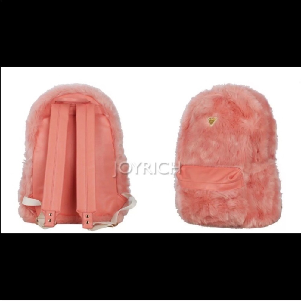 ISO Joyrich Pink Fur Backpack