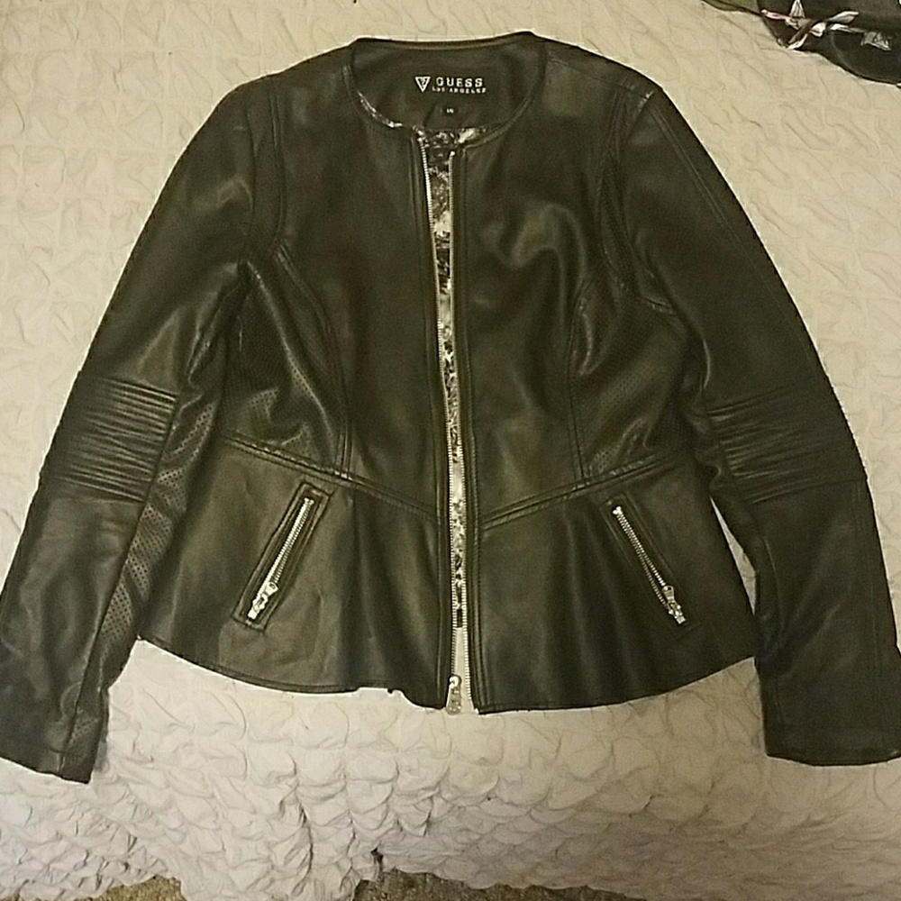 Guess Leather Jacket