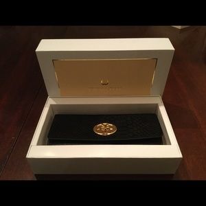 Emma Fox Leather Clutch / Crossbody - NWT