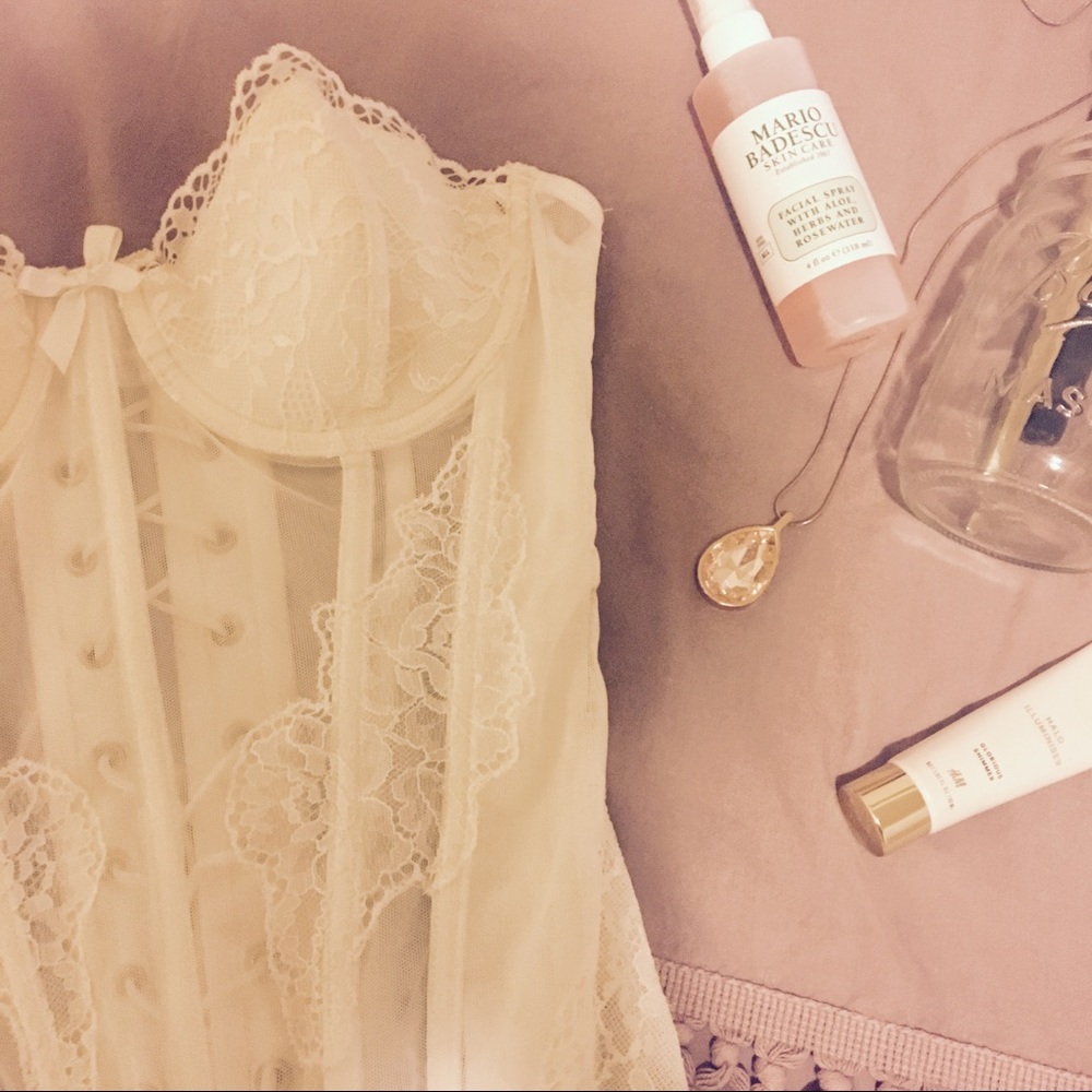VS bridal corset