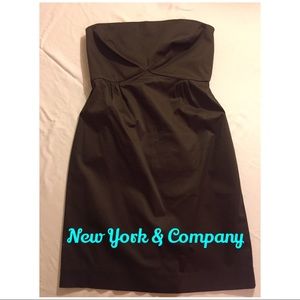 New York & Company strapless dress