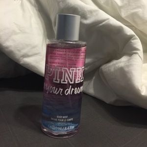Pink body mist