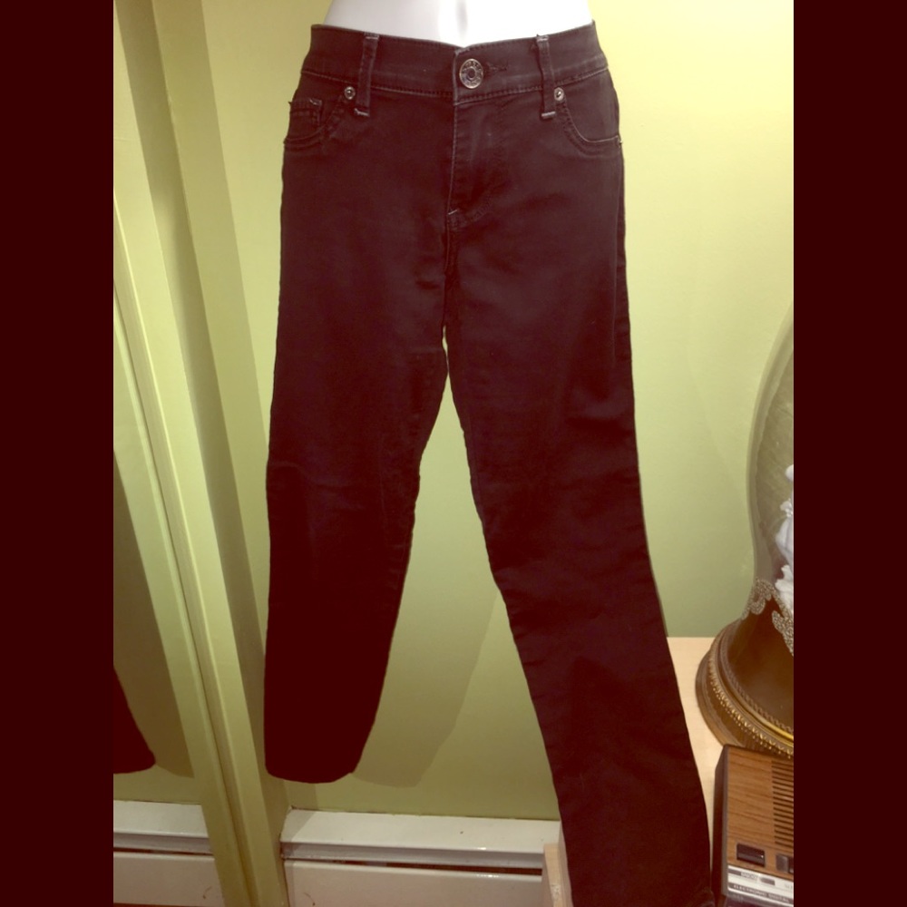 Express Jean Leggings in Dk wash Gray Size 6S