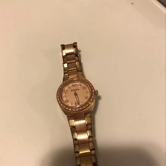 Fossil watch pristine condition rosegold - Picture 2 of 3
