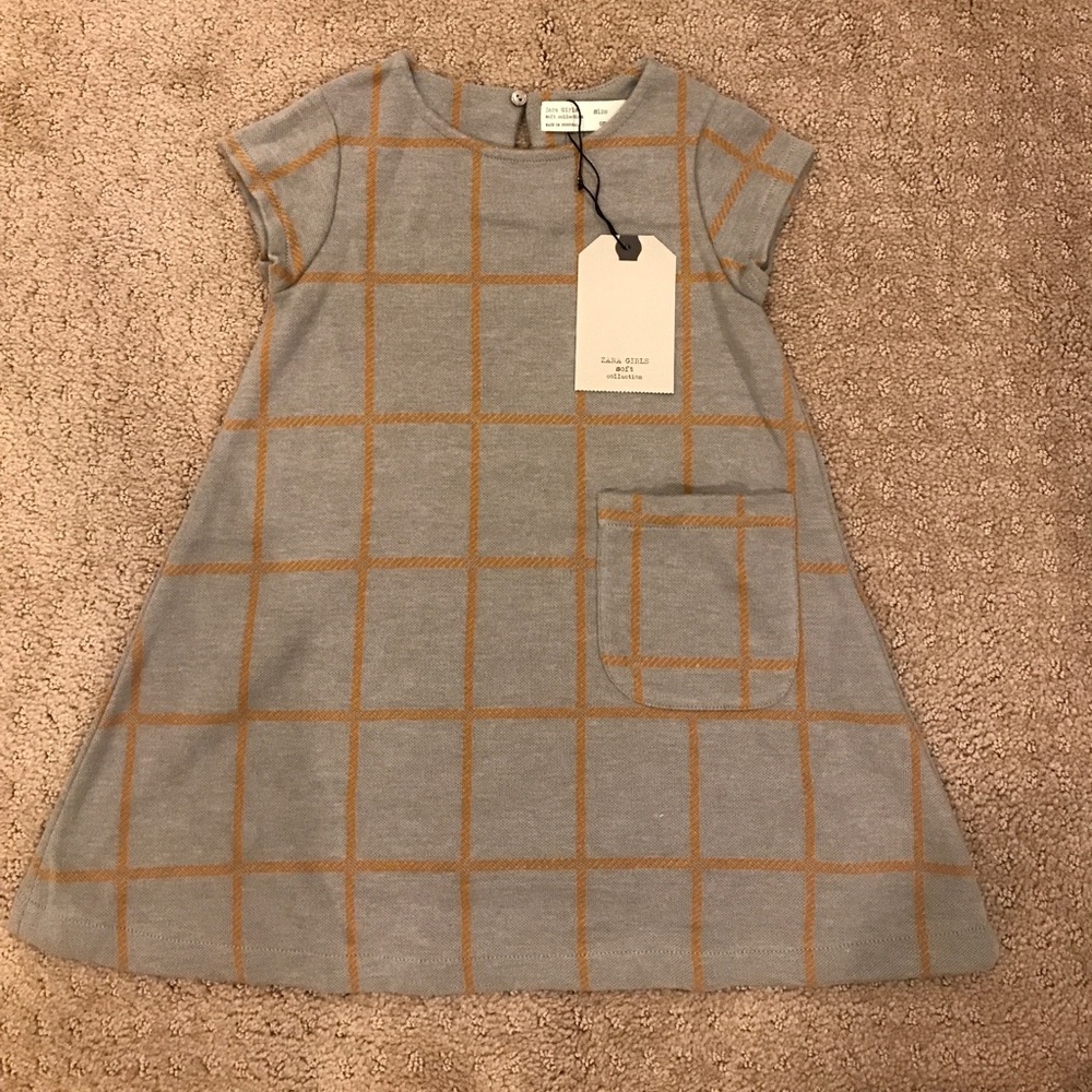Zara girls soft collection dress
