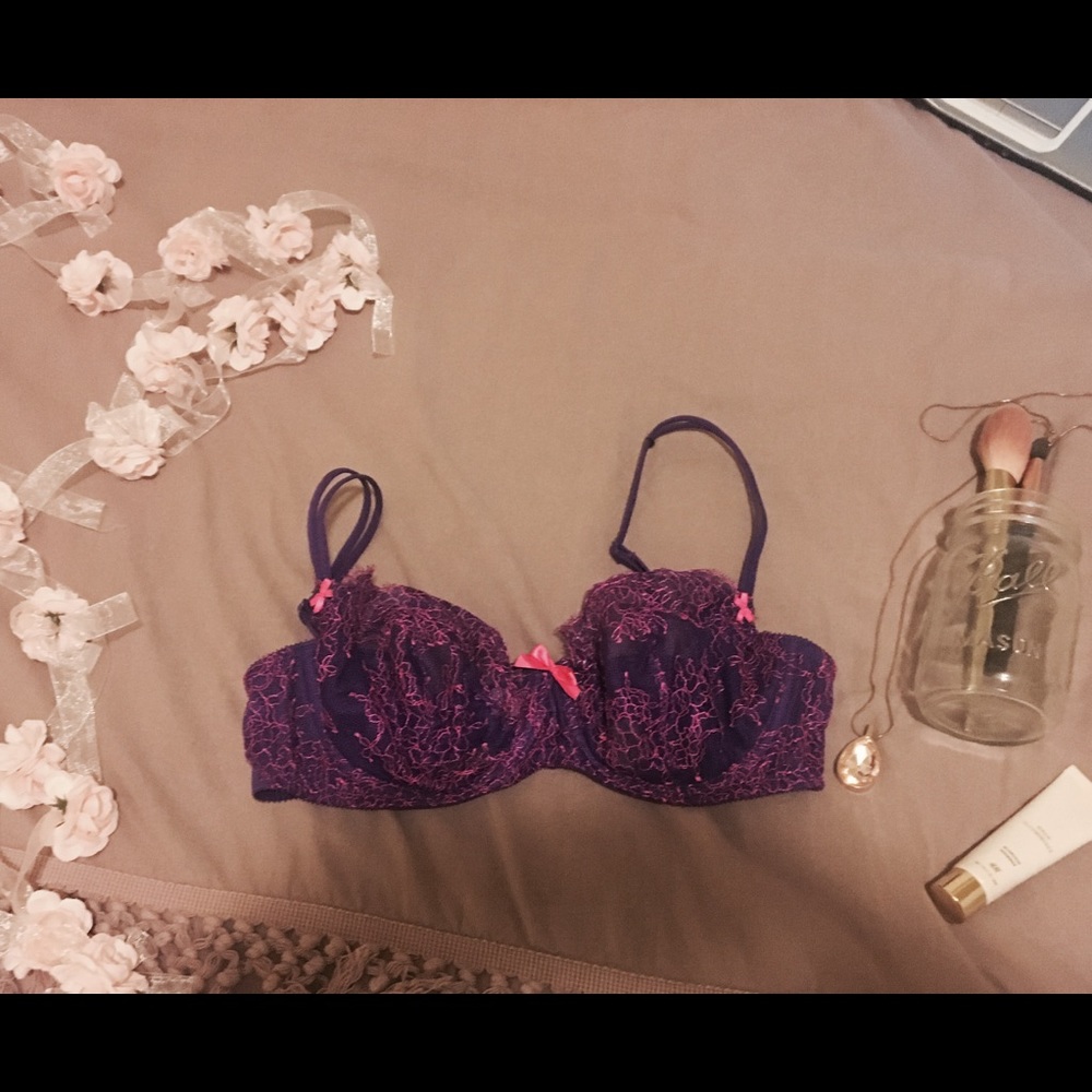 Bright unlined bra